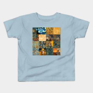 Van Gogh Paintings Mashup Kids T-Shirt